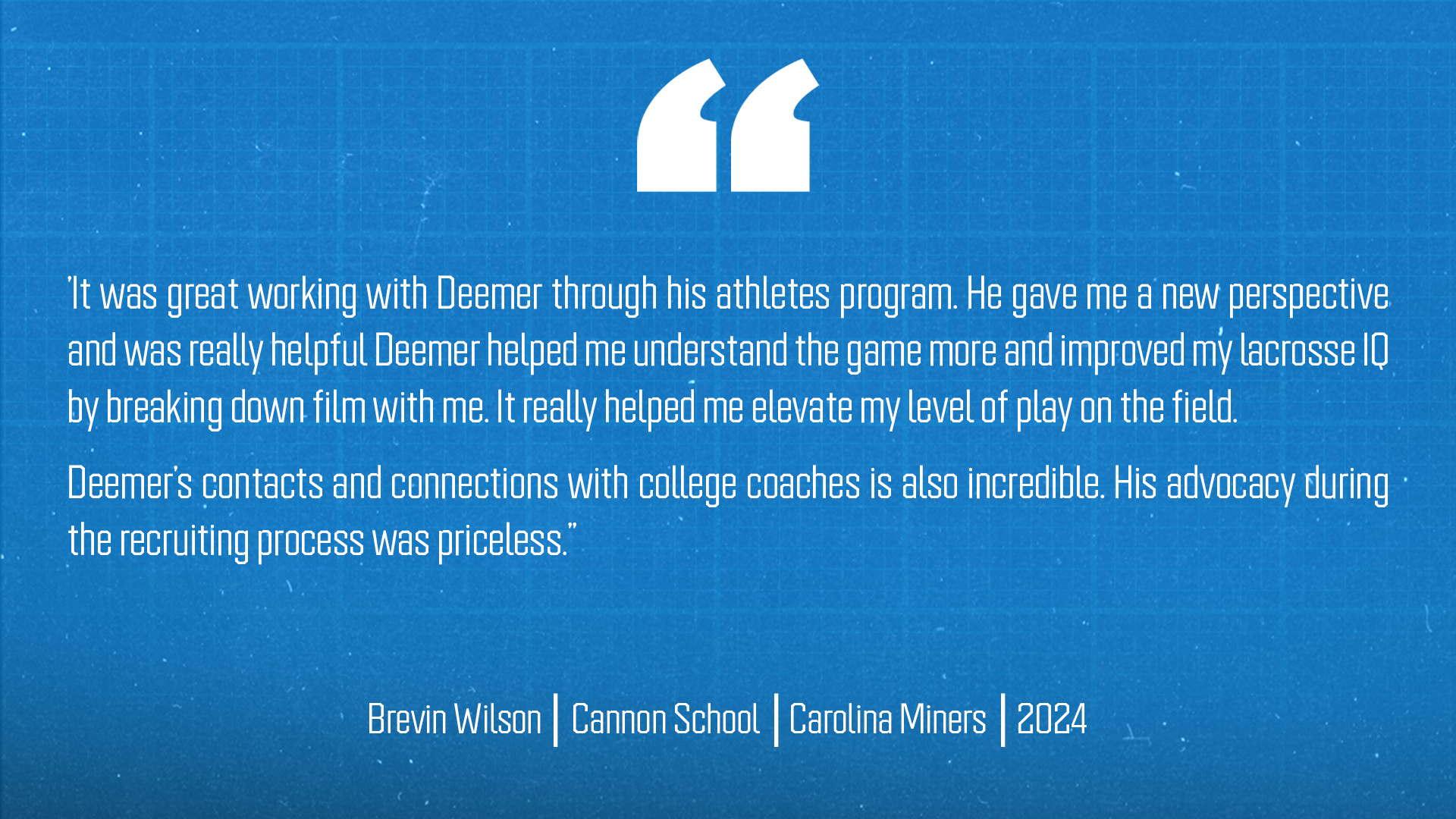 First Class Slider TestimonialBrevin Wilson